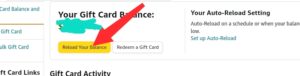 How to add visa gift card on amazon 